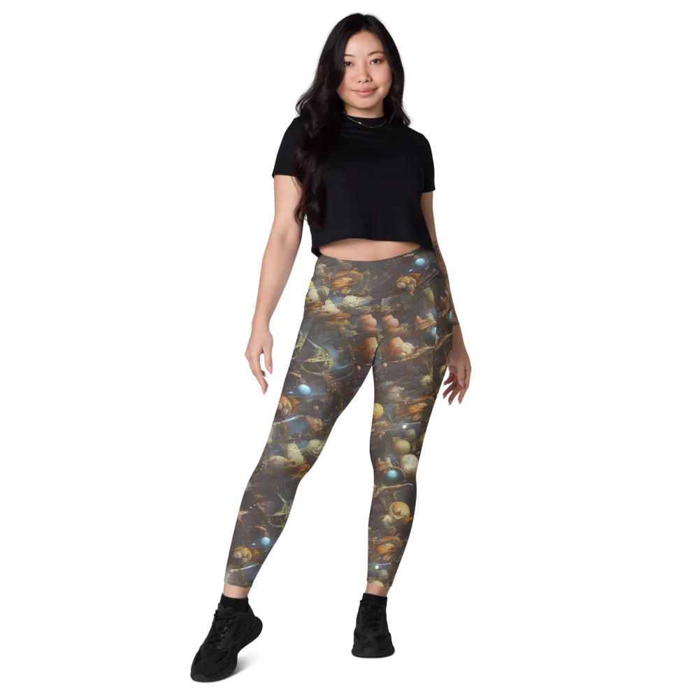 Nebula Foundry on Leggings with Pockets — Front