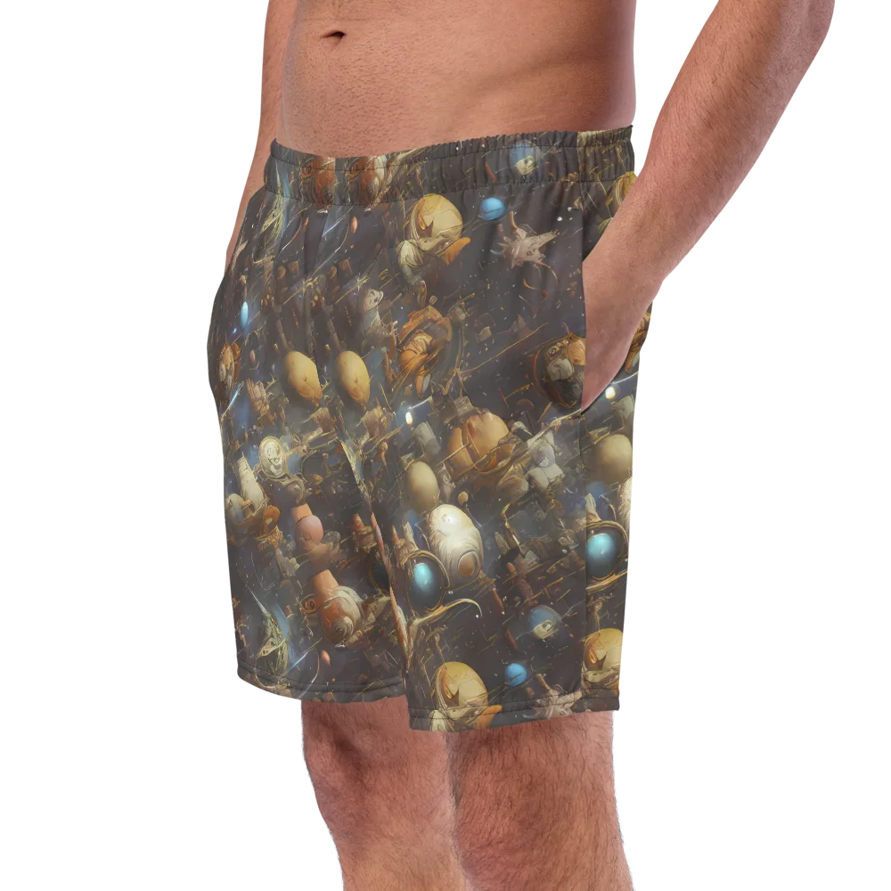 Nebula Foundry on Swim Trunks — Left Front