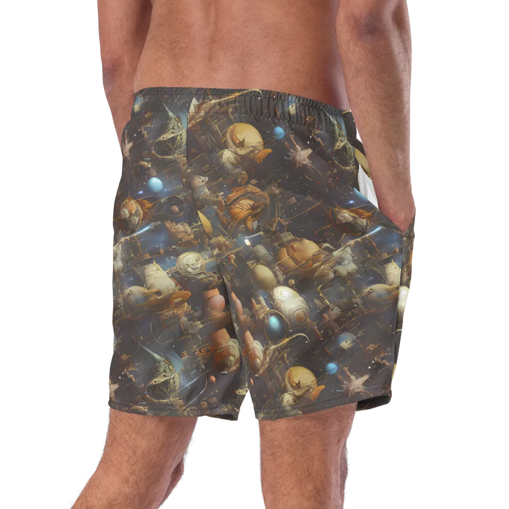 Nebula Foundry on Swim Trunks — Right Back