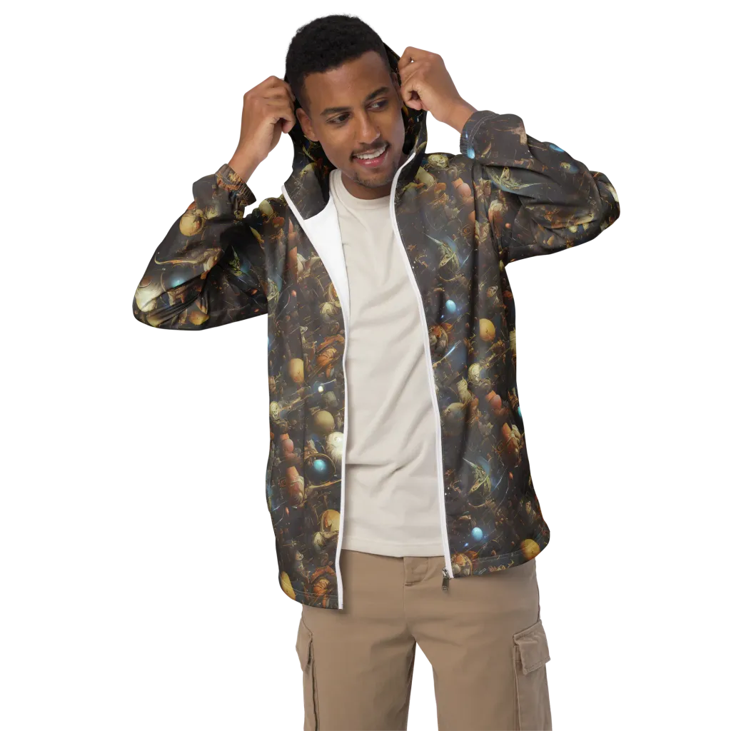 Nebula Foundry on Men's Windbreaker — Front