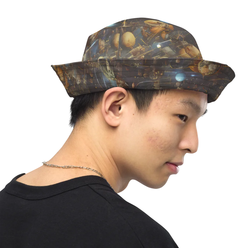 Nebula Foundry on Reversible Bucket Hat — Right Outside