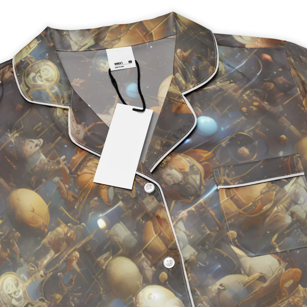 Nebula Foundry on Women's Short Sleeve Pajama Top — Product details