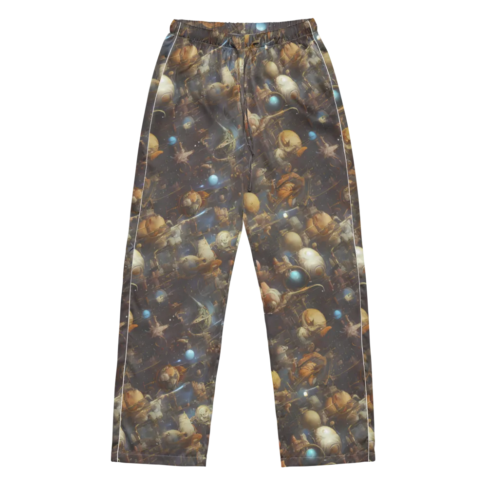 Nebula Foundry on Women's Pajama Pants — Front