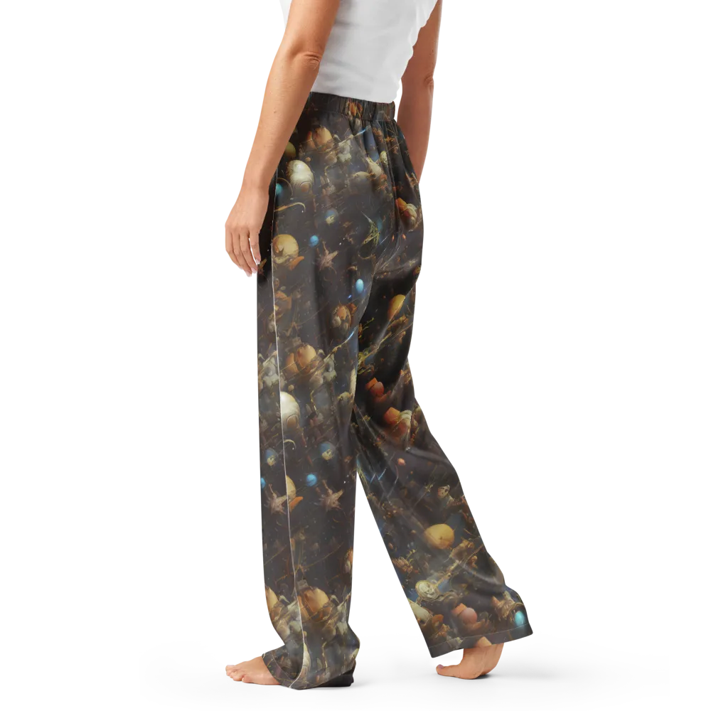 Nebula Foundry on Women's Pajama Pants — Left