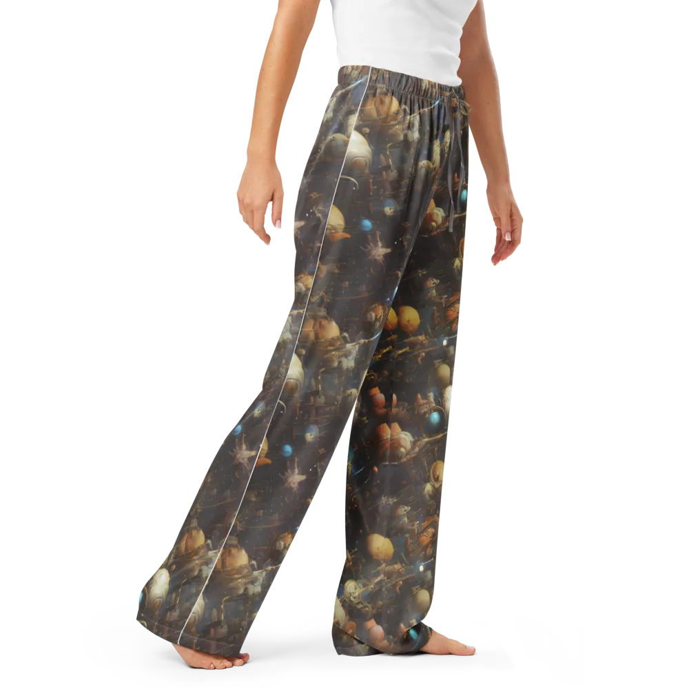 Nebula Foundry on Women's Pajama Pants — Right Front