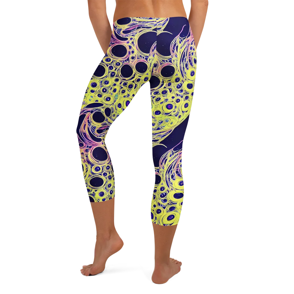 Solar Void on Capri Leggings — Back