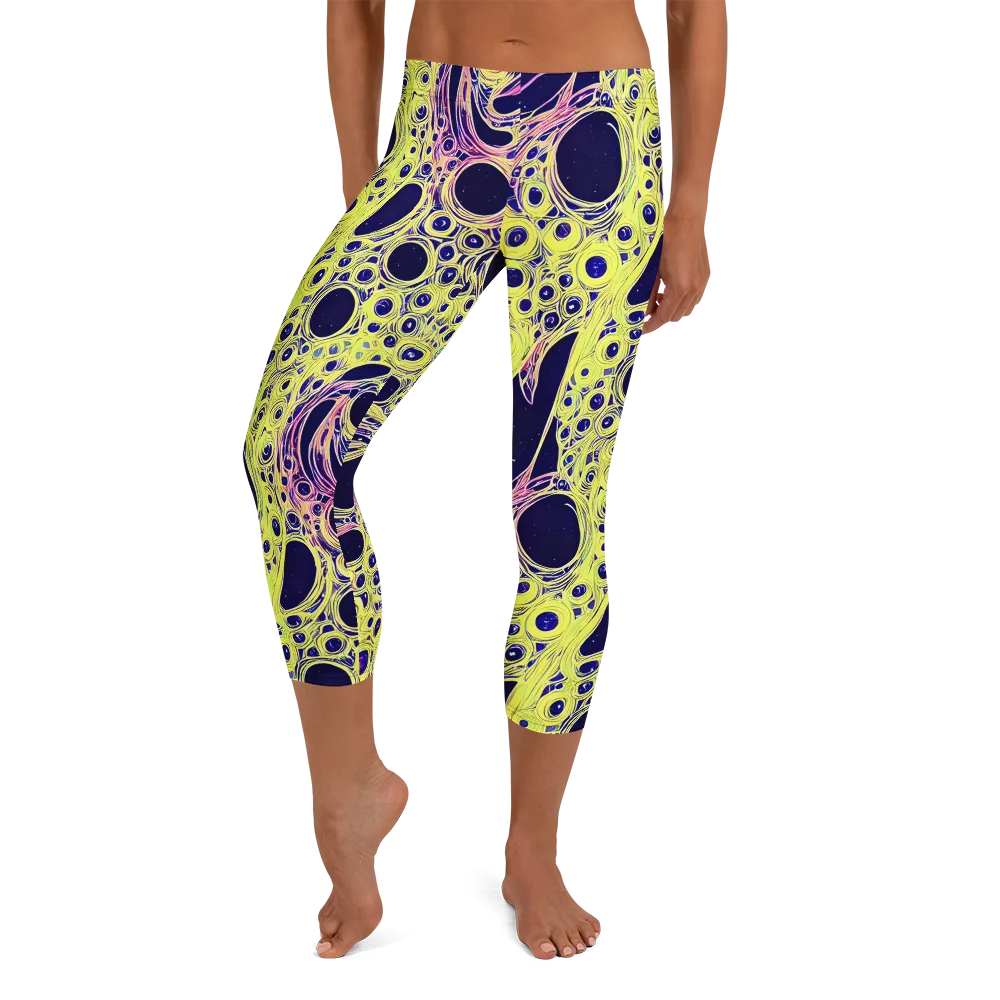 Solar Void on Capri Leggings — Front