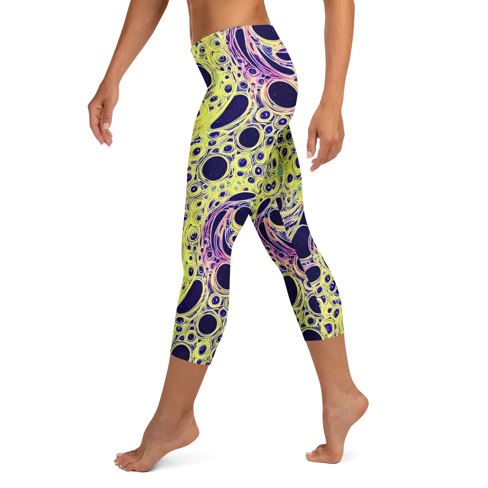 Solar Void on Capri Leggings — Left