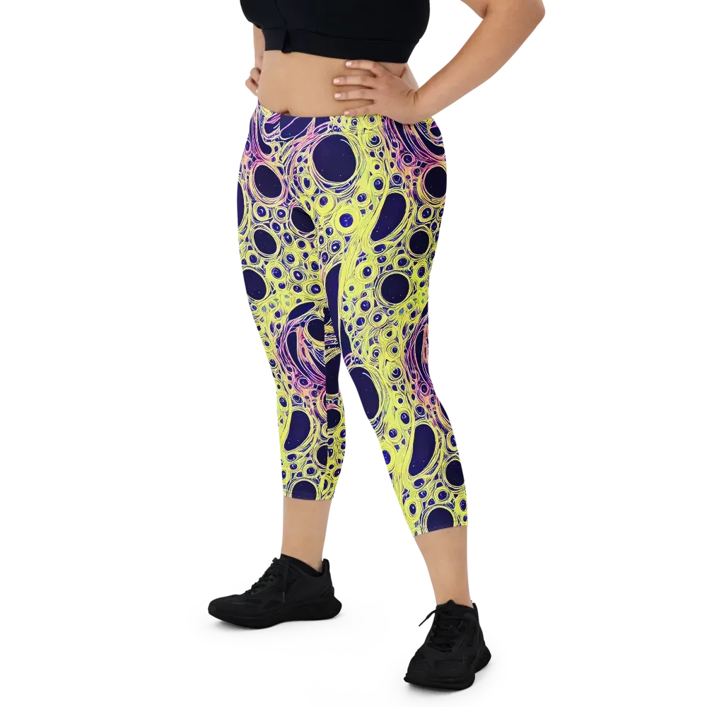 Solar Void on Capri Leggings — Front