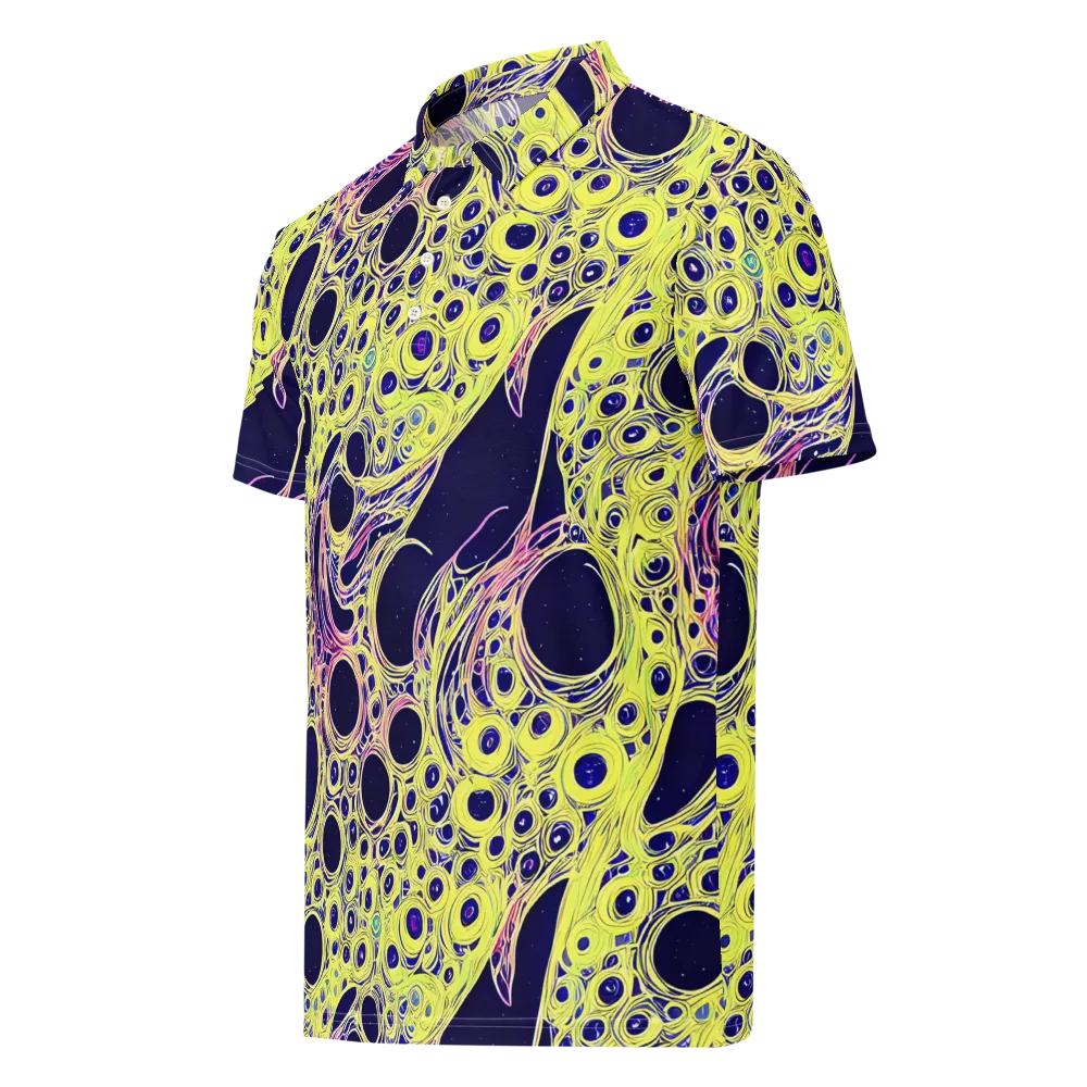 Solar Void on Men's Slim Fit Polo Shirt — Left Front