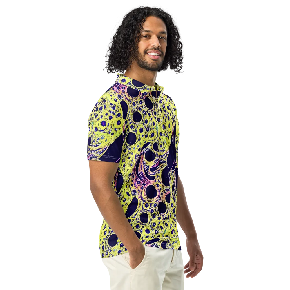 Solar Void on Men's Slim Fit Polo Shirt — Right Front
