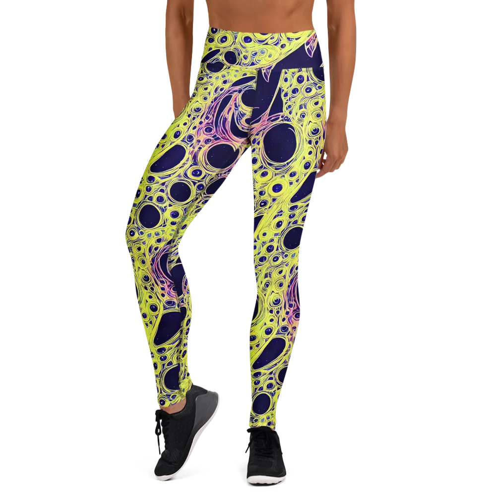 Solar Void on Yoga Leggings — Front