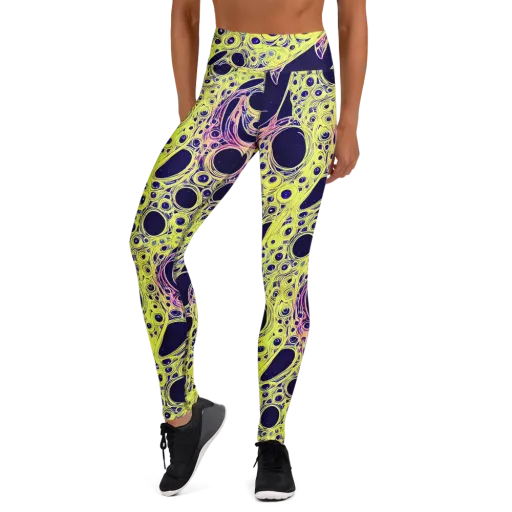 Solar Void on a Yoga Leggings