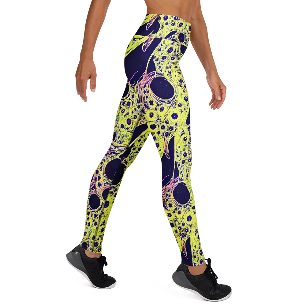 Solar Void on Yoga Leggings — Right