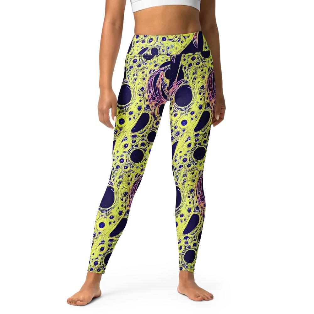 Solar Void on Yoga Leggings — Front