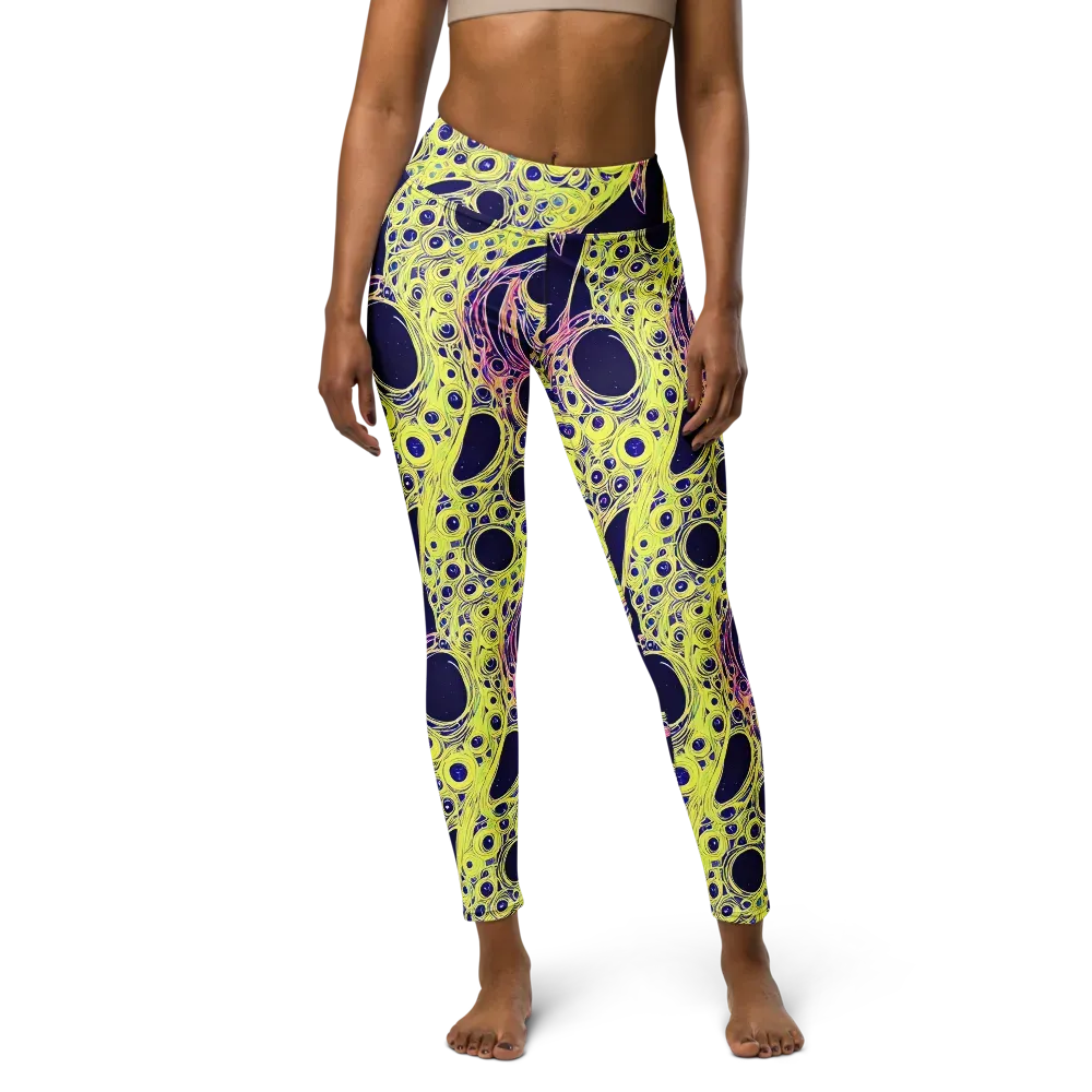 Solar Void on Yoga Leggings — Front