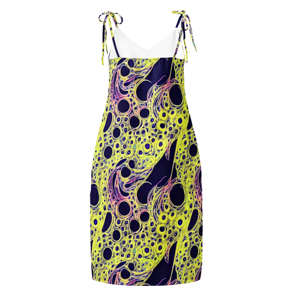 Solar Void on Slip Dress — Back