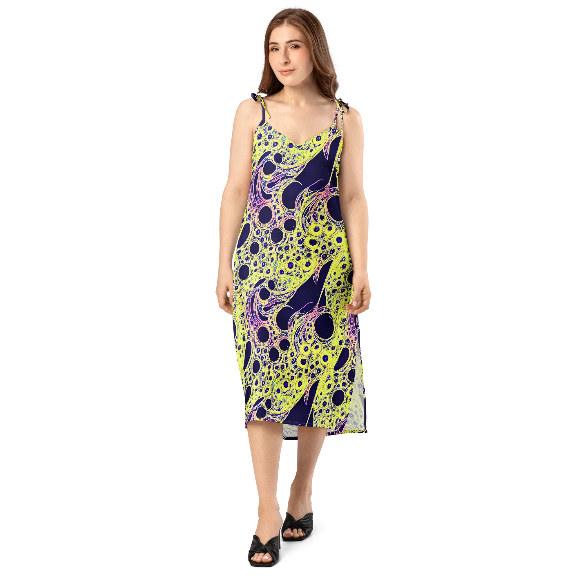 Solar Void on Slip Dress — Front