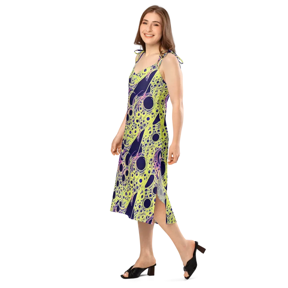 Solar Void on Slip Dress — Left Front