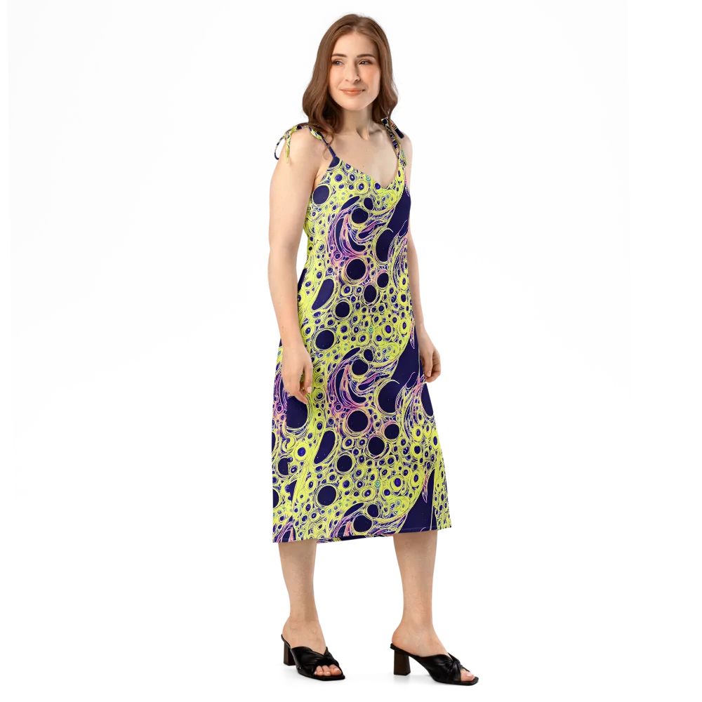 Solar Void on Slip Dress — Right Front