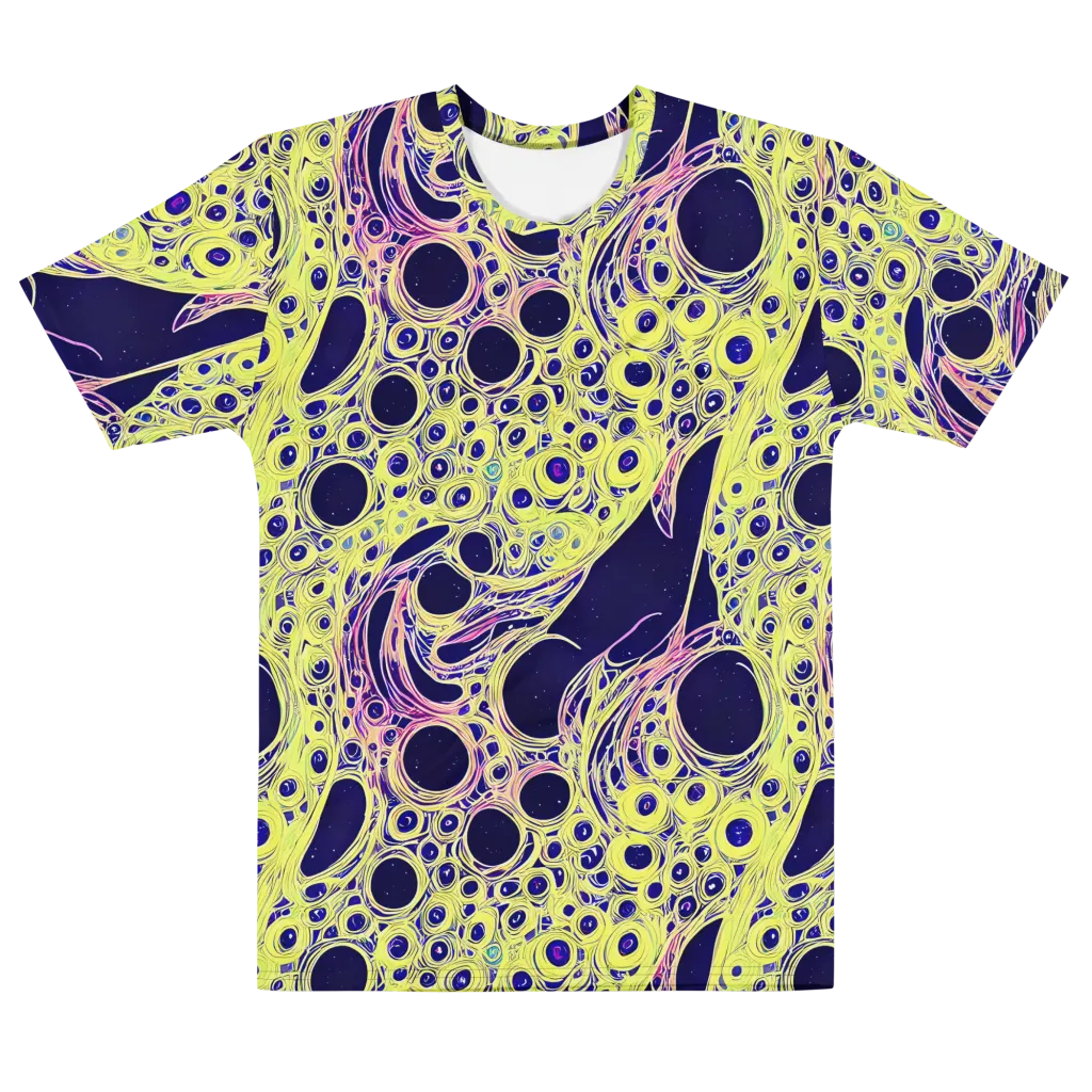Solar Void on Men's Cotton Crew Neck T-Shirt — Front