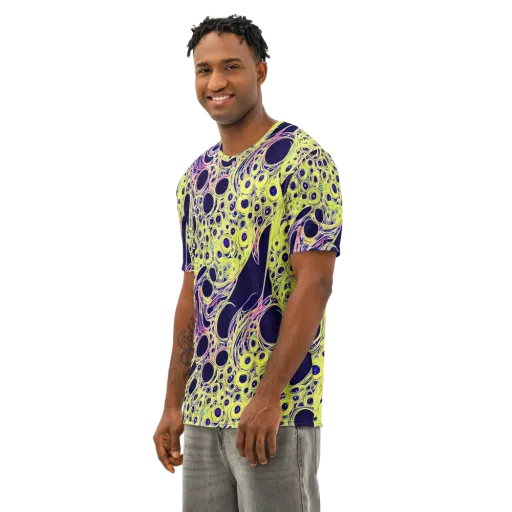 Solar Void on a Men's Cotton Crew Neck T-Shirt