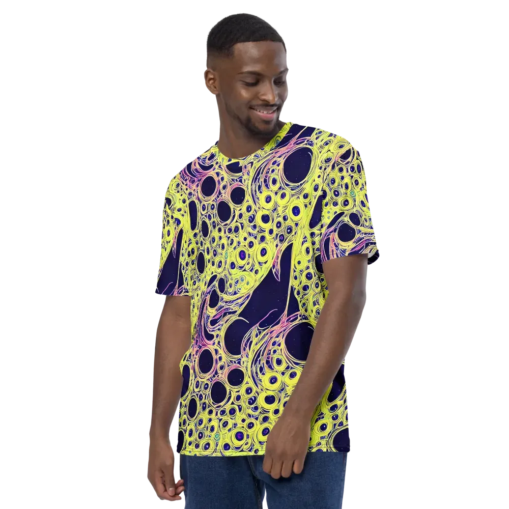 Solar Void on Men's Crew Neck T-Shirt — Left