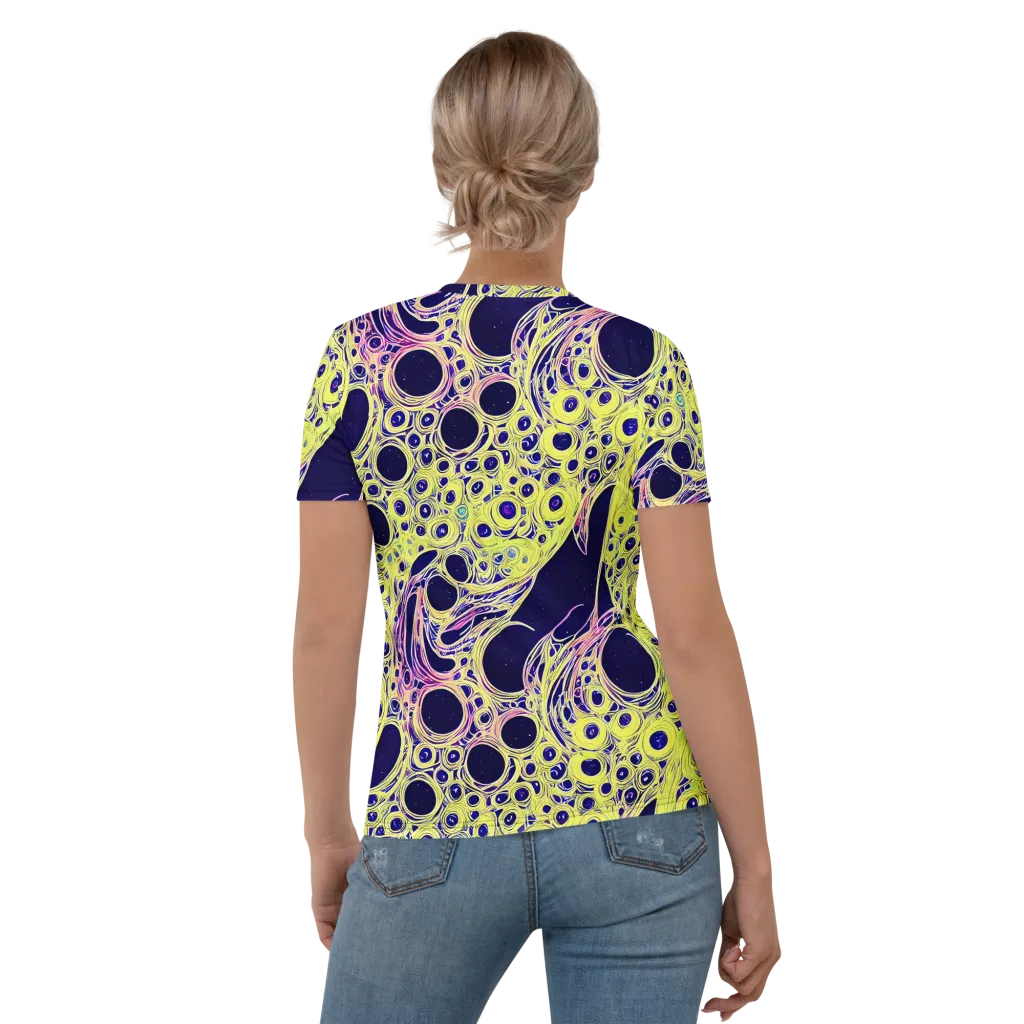 Solar Void on Women's Crew Neck T-Shirt — Back