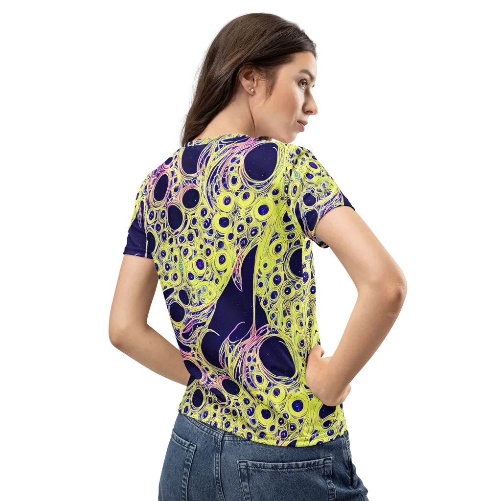 Solar Void on Women's Crew Neck T-Shirt — Back