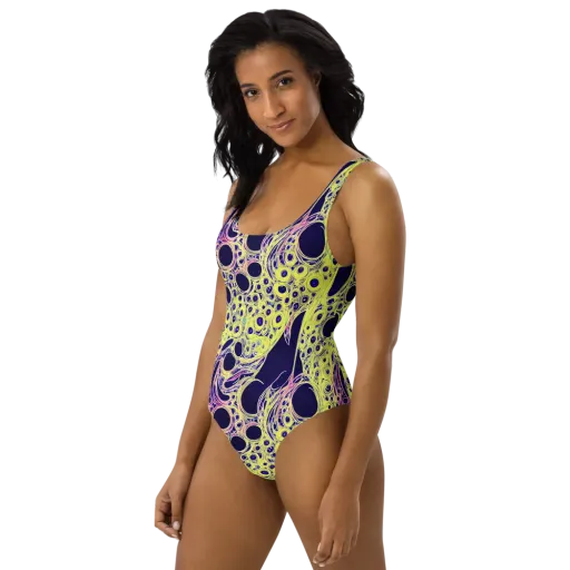 Solar Void on a One-Piece Swimsuit