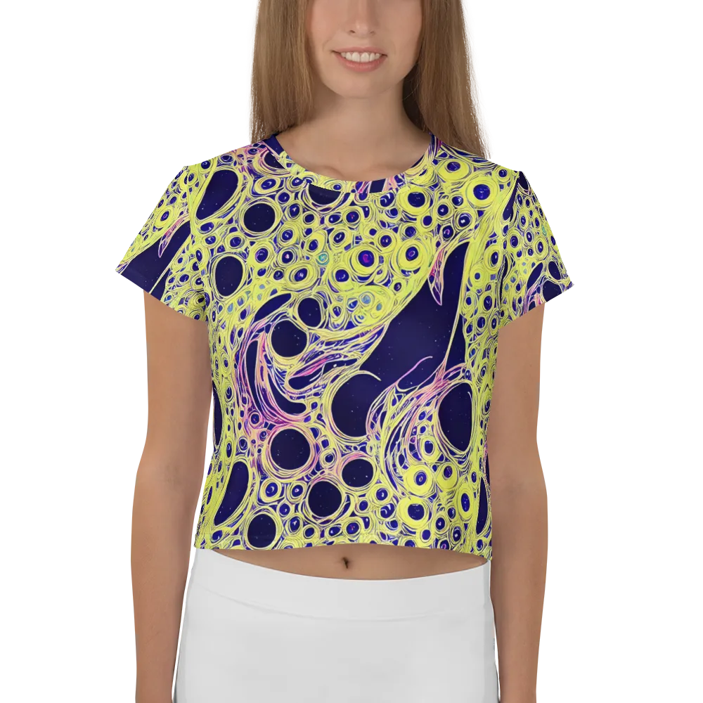 Solar Void on Crop Tee — Front