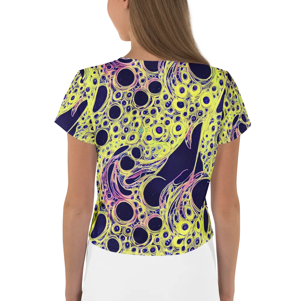 Solar Void on Crop Tee — Back