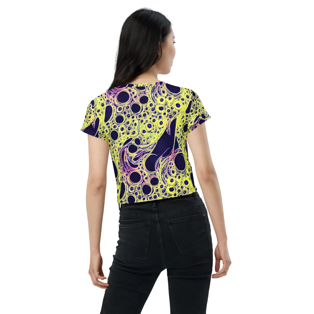 Solar Void on Crop Tee — Back