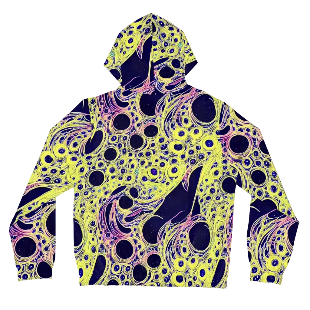 Solar Void on Women's Full-Zip Hoodie — Back