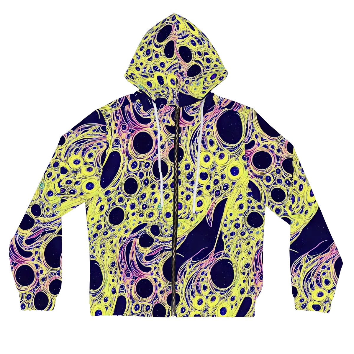 Solar Void on Women's Full-Zip Hoodie — Front
