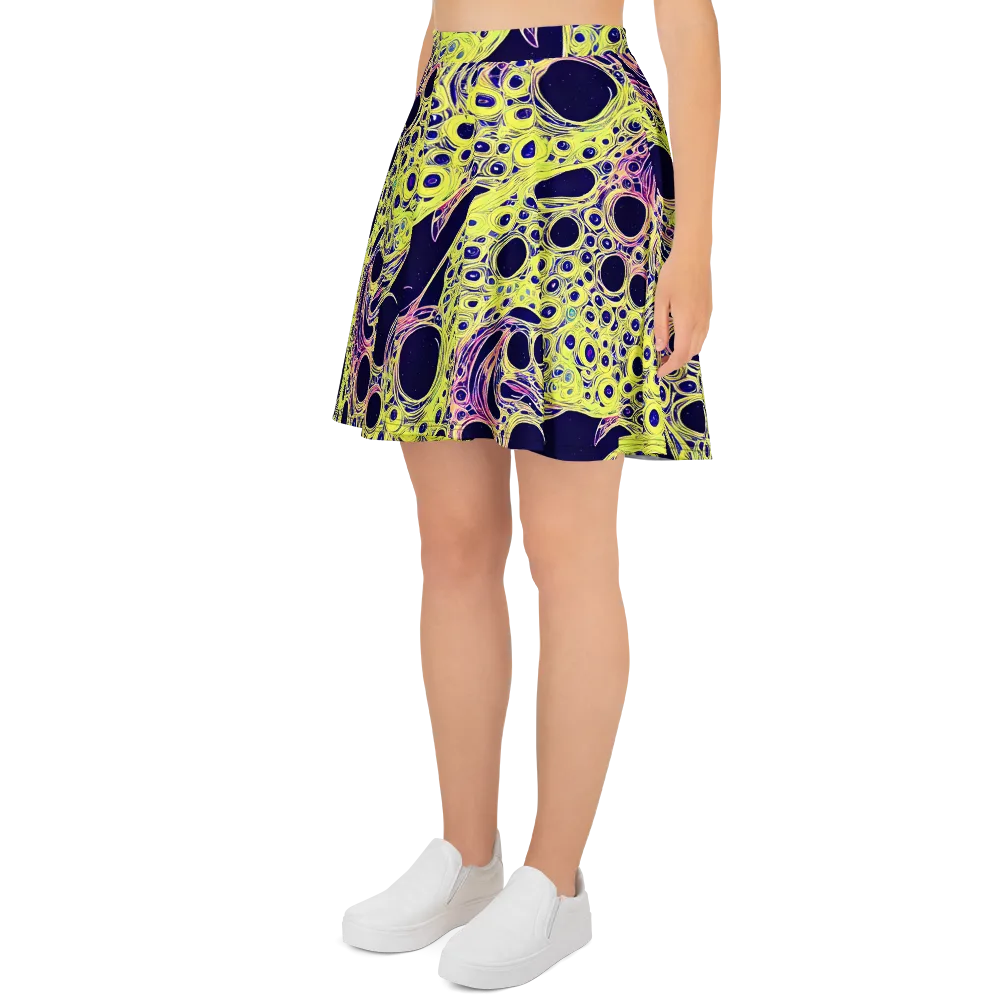 Solar Void on Skater Skirt — Left