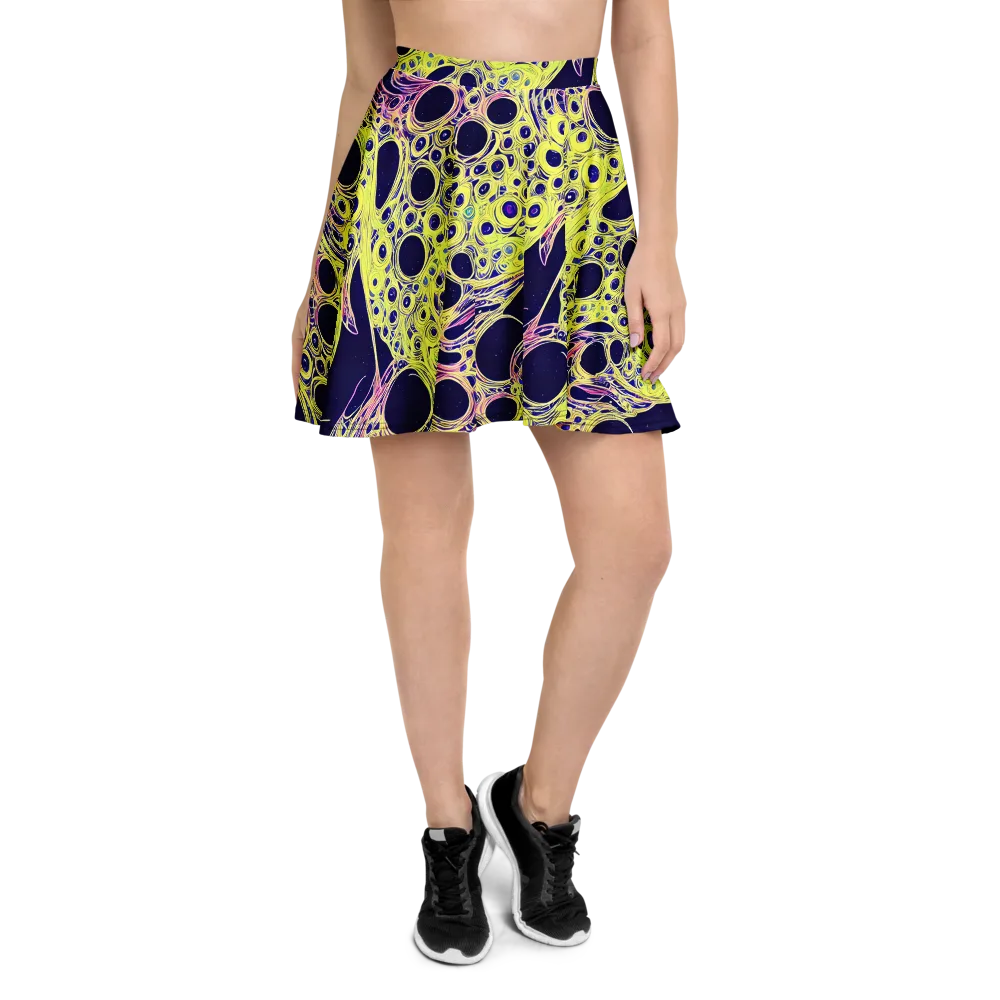 Solar Void on Skater Skirt — Front