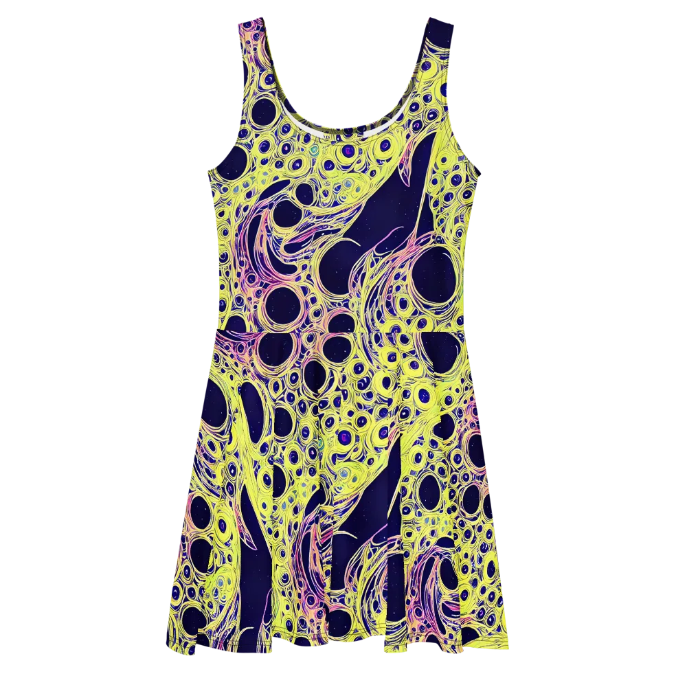 Solar Void on Skater Dress — Front