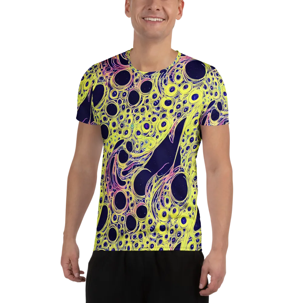 Solar Void on Men's Athletic T-Shirt — Front