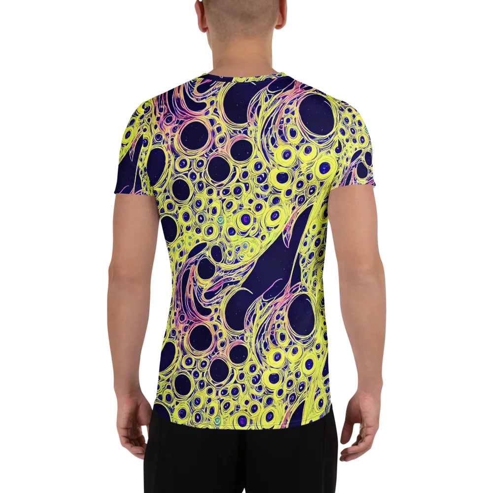 Solar Void on Men's Athletic T-Shirt — Back