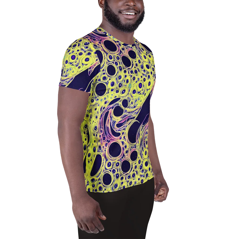 Solar Void on Men's Athletic T-Shirt — Right