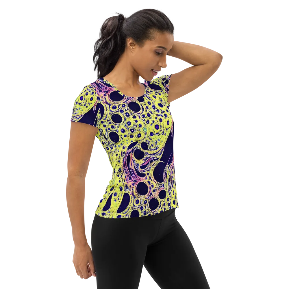 Solar Void on Women's Athletic T-Shirt — Right