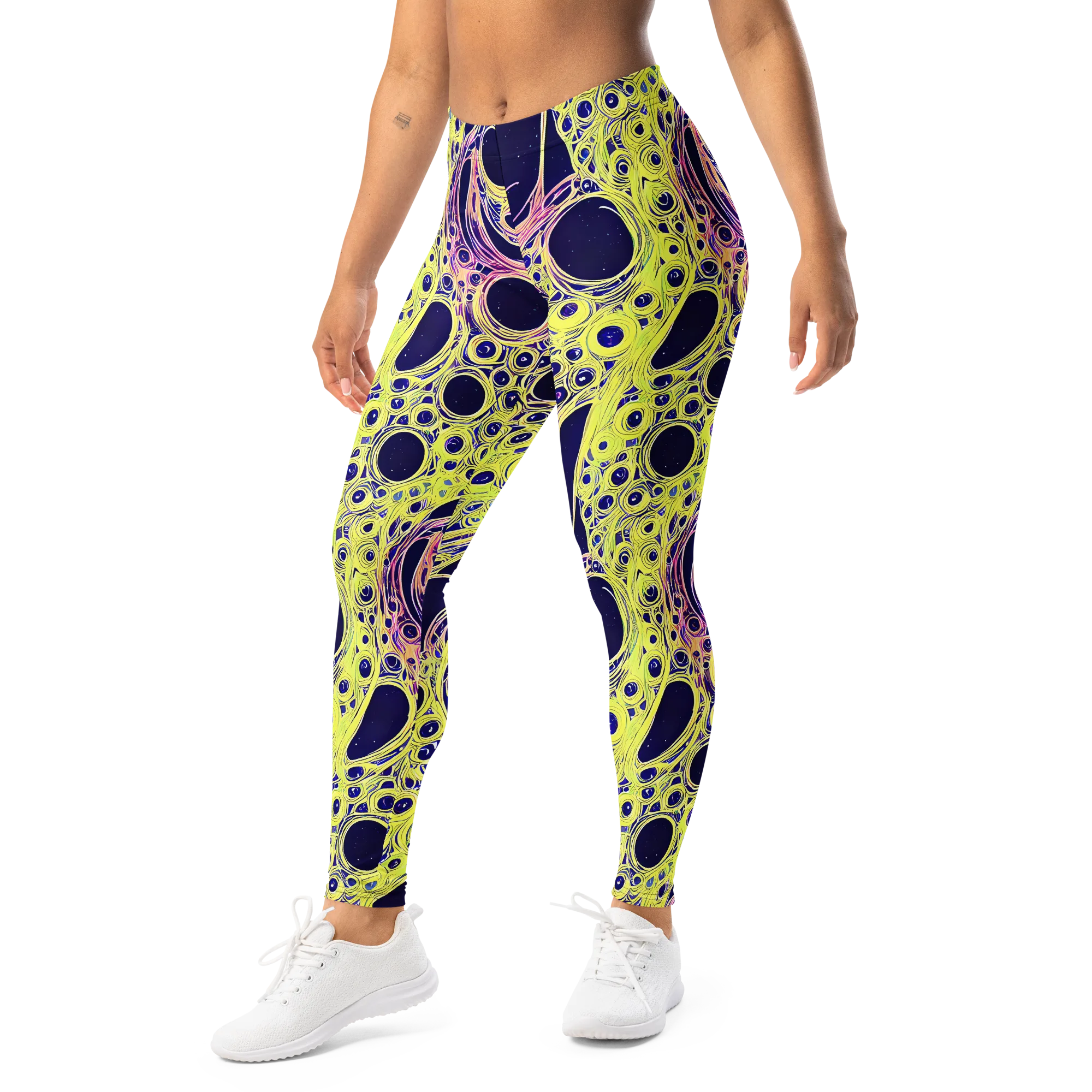 Solar Void on Leggings — Left Front