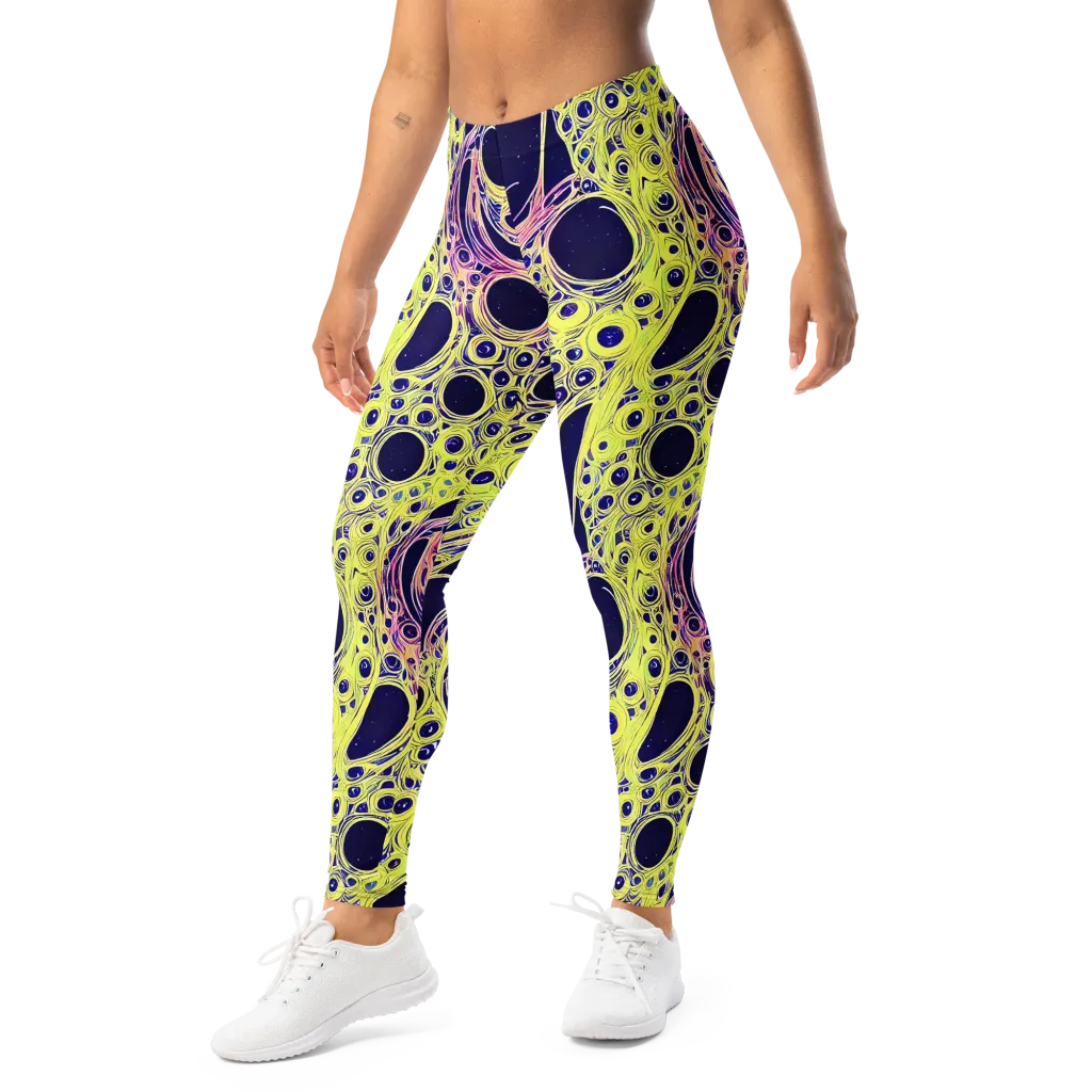 Solar Void on Leggings — Left Front