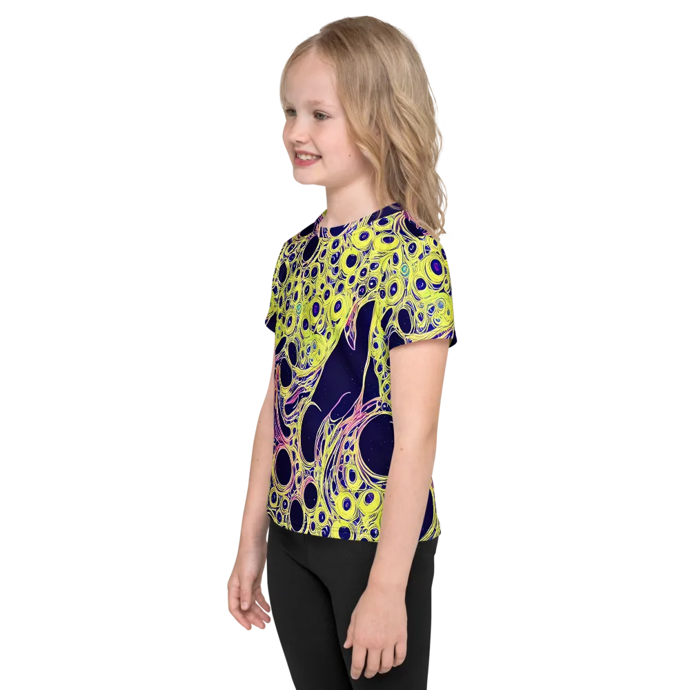 Solar Void on Kids Crew Neck T-Shirt — Left