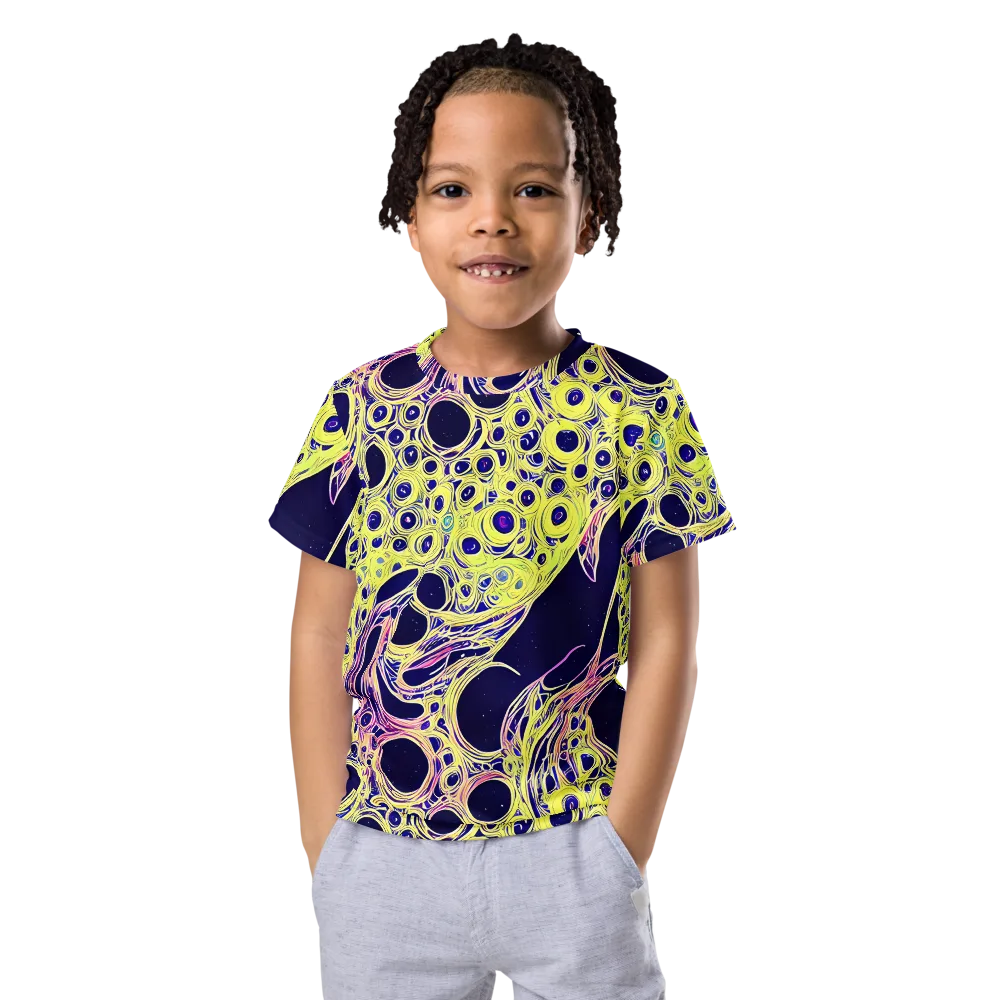 Solar Void on Kids Crew Neck T-Shirt — Front