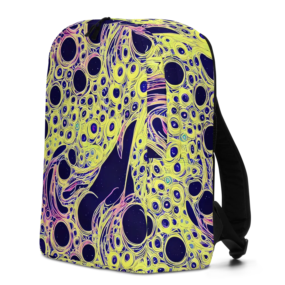 Solar Void on Minimalist Backpack — Left