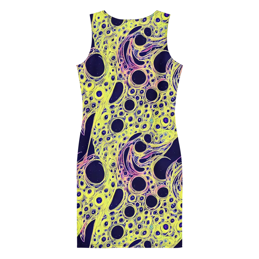 Solar Void on Bodycon Dress — Back