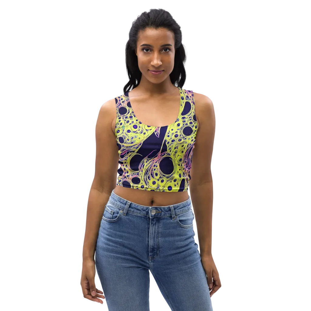 Solar Void on Crop Top — Front
