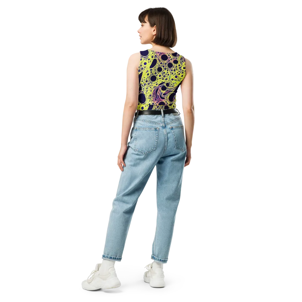 Solar Void on Crop Top — Back